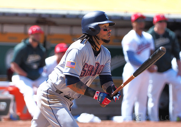 MLB: San Diego Padres at Oakland Athletics