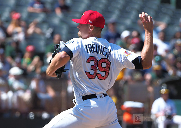 MLB: San Diego Padres at Oakland Athletics