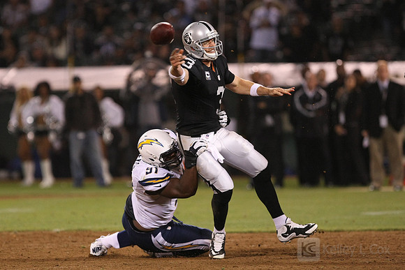 NFL: San Diego Chargers at Oakland Raiders