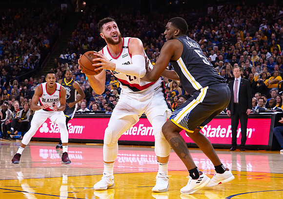 NBA: Portland Trail Blazers at Golden State Warriors