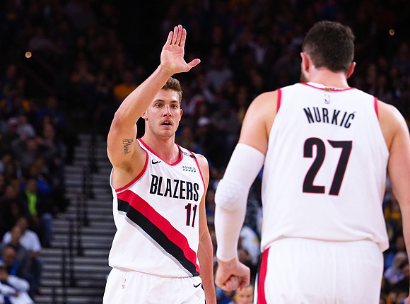 NBA: Portland Trail Blazers at Golden State Warriors