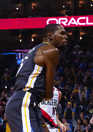 NBA: Portland Trail Blazers at Golden State Warriors