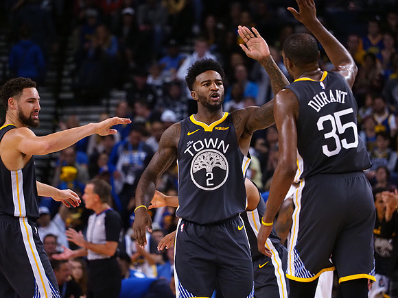 NBA: Portland Trail Blazers at Golden State Warriors