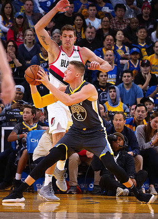 NBA: Portland Trail Blazers at Golden State Warriors