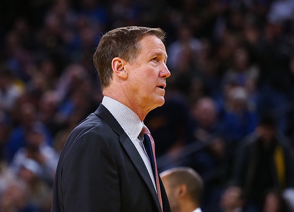 NBA: Portland Trail Blazers at Golden State Warriors