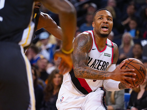 NBA: Portland Trail Blazers at Golden State Warriors