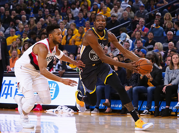 NBA: Portland Trail Blazers at Golden State Warriors