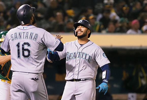 MLB: Seattle Mariners at Oakland Athletics