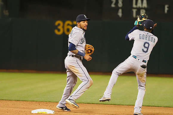 MLB: Seattle Mariners at Oakland Athletics