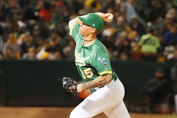 MLB: Seattle Mariners at Oakland Athletics