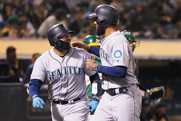 MLB: Seattle Mariners at Oakland Athletics