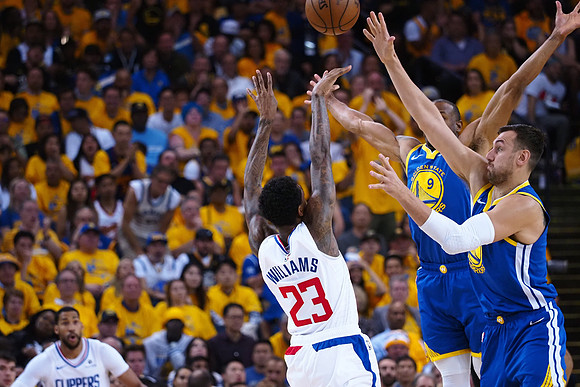 NBA: Playoffs-Los Angeles Clippers at Golden State Warriors