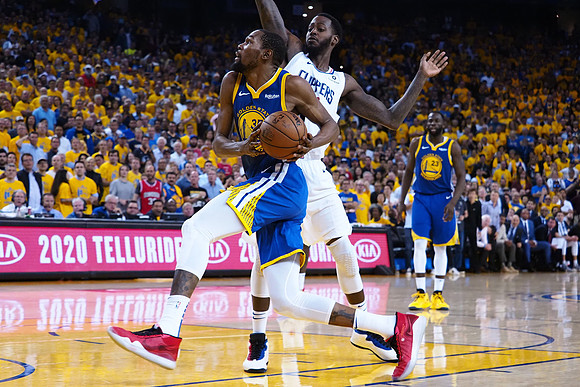 NBA: Playoffs-Los Angeles Clippers at Golden State Warriors