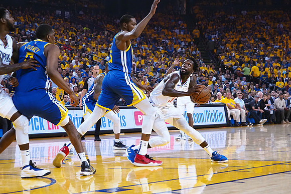 NBA: Playoffs-Los Angeles Clippers at Golden State Warriors