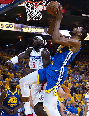 NBA: Playoffs-Los Angeles Clippers at Golden State Warriors