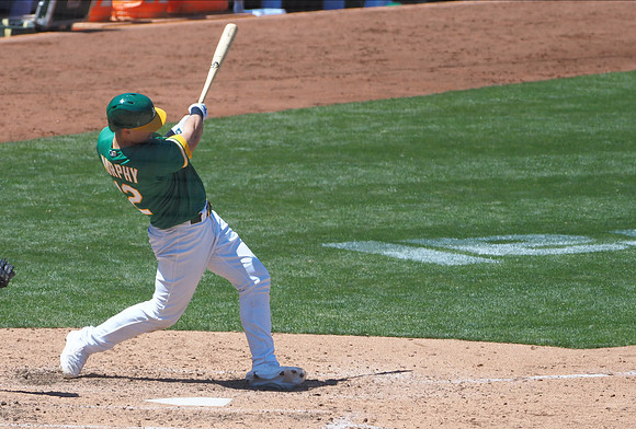 MLB: Texas Rangers at Oakland Athletics