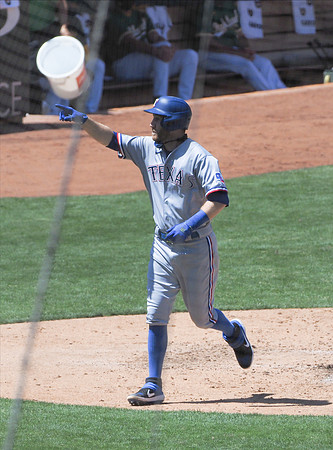 MLB: Texas Rangers at Oakland Athletics