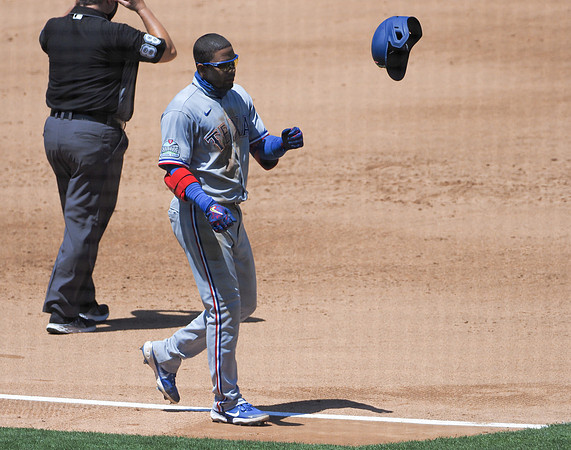 MLB: Texas Rangers at Oakland Athletics