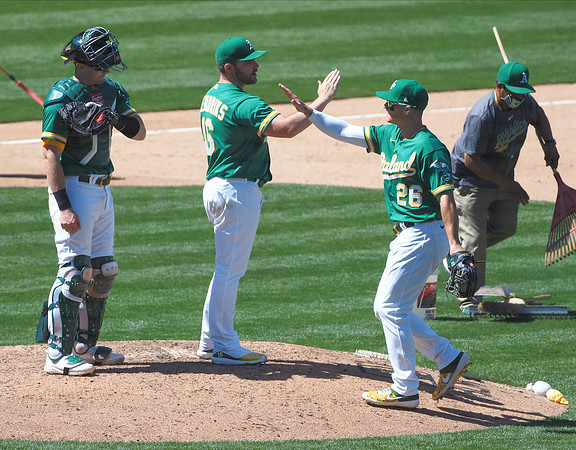 MLB: Texas Rangers at Oakland Athletics