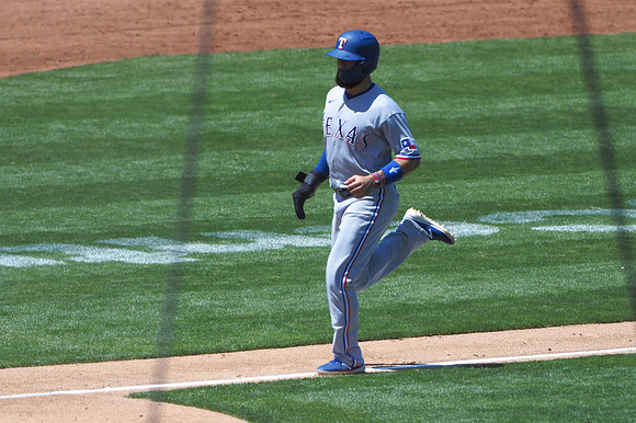 MLB: Texas Rangers at Oakland Athletics