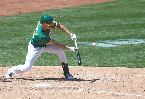 MLB: Texas Rangers at Oakland Athletics
