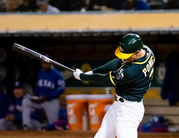 MLB: Texas Rangers at Oakland Athletics