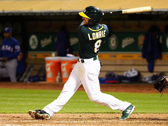 MLB: Texas Rangers at Oakland Athletics