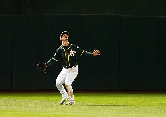 MLB: Texas Rangers at Oakland Athletics