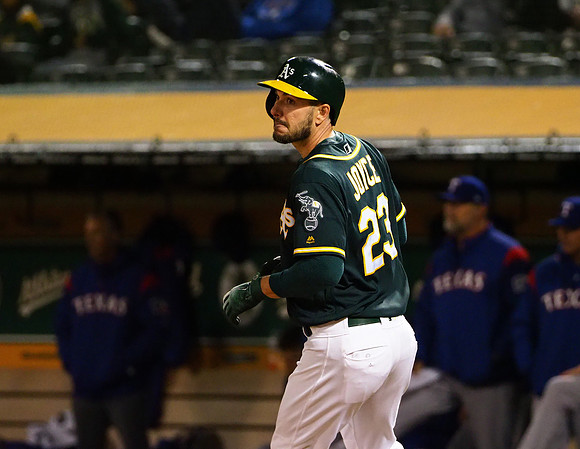 MLB: Texas Rangers at Oakland Athletics