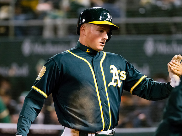 MLB: Texas Rangers at Oakland Athletics