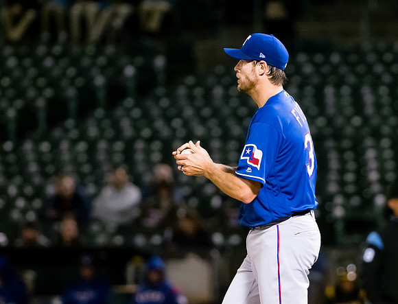 MLB: Texas Rangers at Oakland Athletics