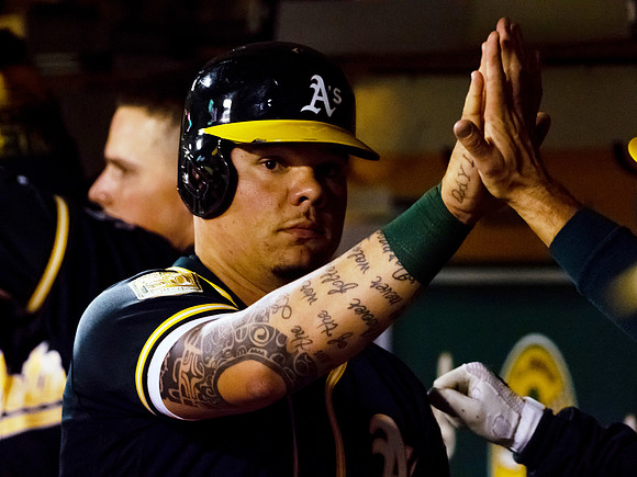 MLB: Texas Rangers at Oakland Athletics