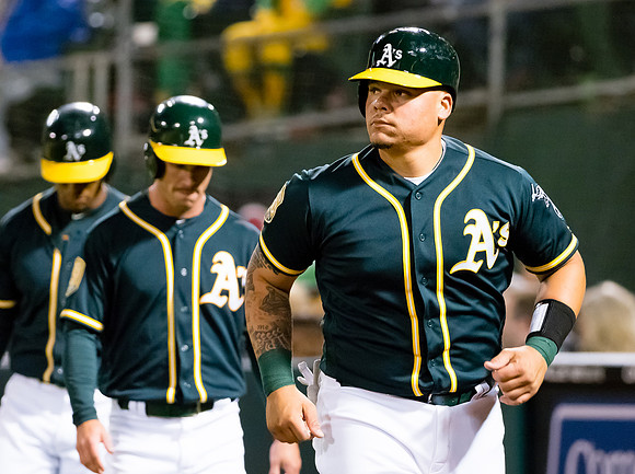 MLB: Texas Rangers at Oakland Athletics