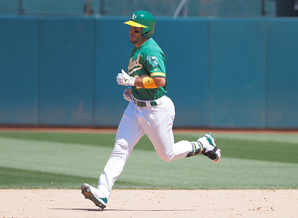 MLB: Houston Astros at Oakland Athletics