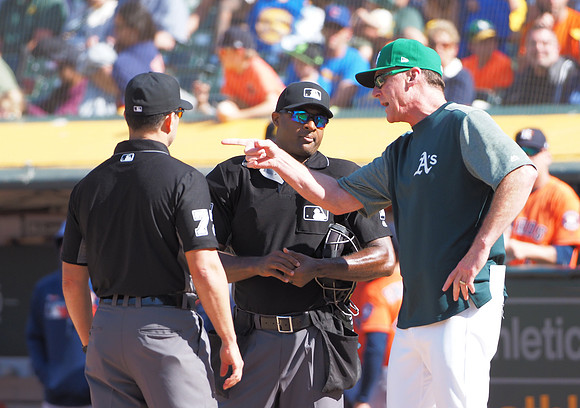MLB: Houston Astros at Oakland Athletics