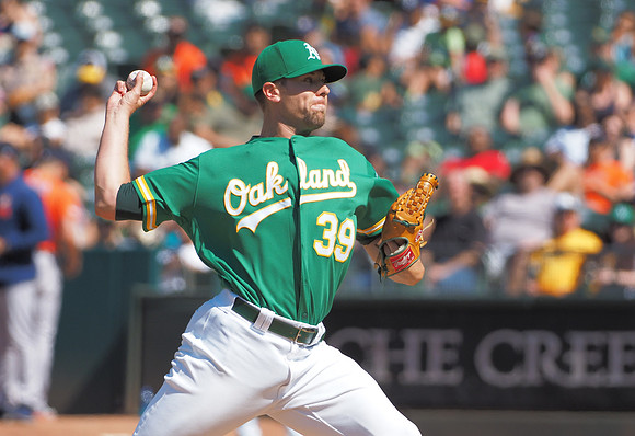 MLB: Houston Astros at Oakland Athletics