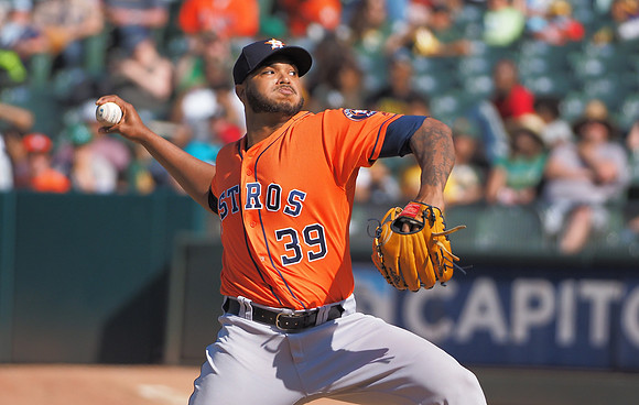 MLB: Houston Astros at Oakland Athletics
