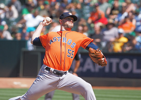 MLB: Houston Astros at Oakland Athletics