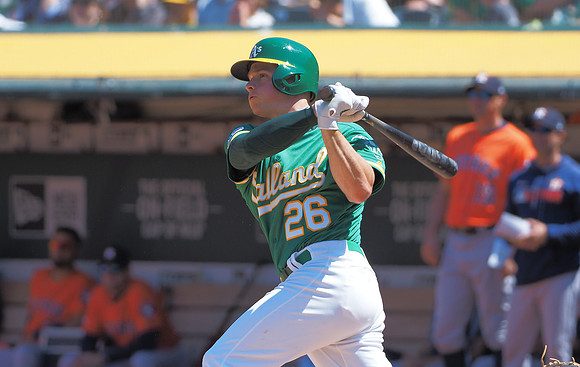 MLB: Houston Astros at Oakland Athletics