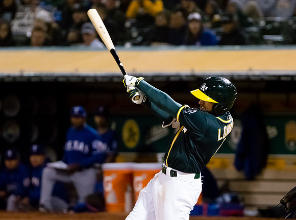 MLB: Texas Rangers at Oakland Athletics