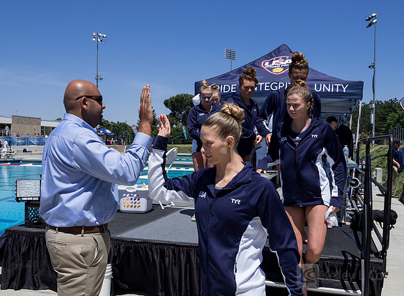 USAWP: FINA Women - USA v AUS