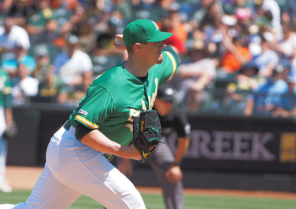 MLB: Houston Astros at Oakland Athletics
