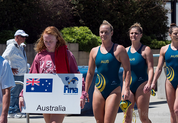 USAWP: FINA Women - USA v AUS