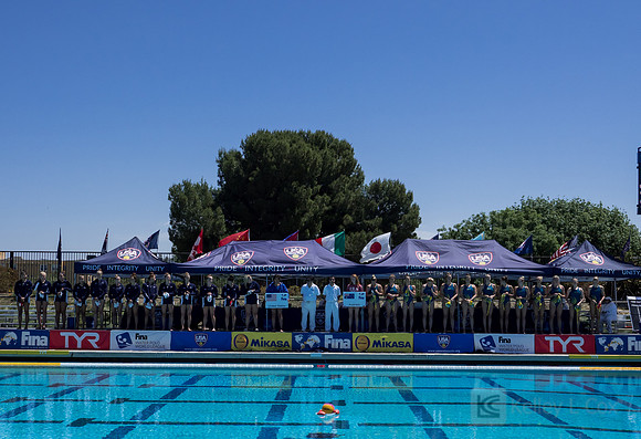 USAWP: FINA Women - USA v AUS