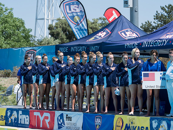 USAWP: FINA Women - USA v AUS