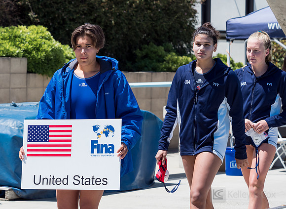 USAWP: FINA Women - USA v AUS