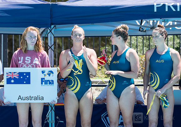 USAWP: FINA Women - USA v AUS