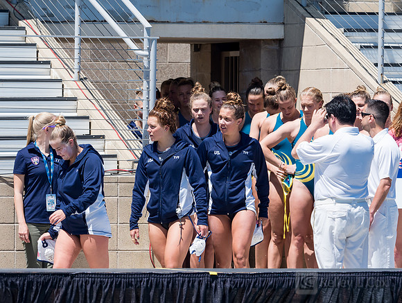 USAWP: FINA Women - USA v AUS