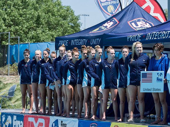 USAWP: FINA Women - USA v AUS