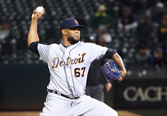 MLB: Detroit Tigers at Oakland Athletics